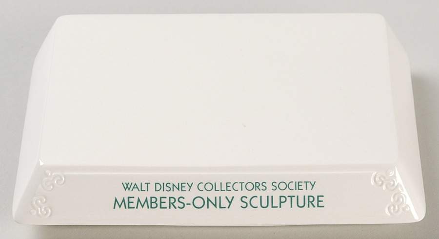 Annual Membership Gifts Members-Only Sculpture Display Stand - Display Stand 2 by Walt Disney Classics-1