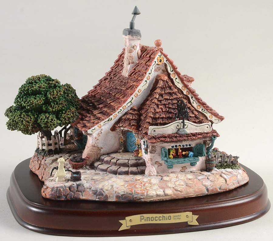 Enchanted Places-Pinocchio Gepetto's Toy Shoppe - No Box by Walt Disney Classics-1