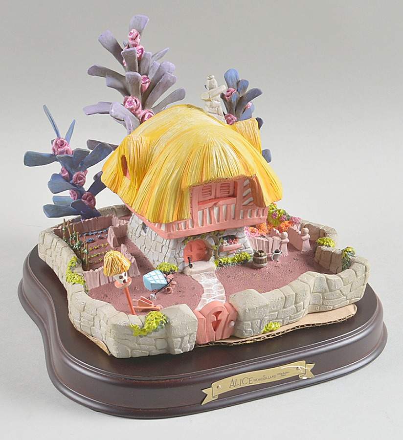 Enchanted Places-Alice in Wonderland White Rabbit's House - No Box by Walt Disney Classics-1