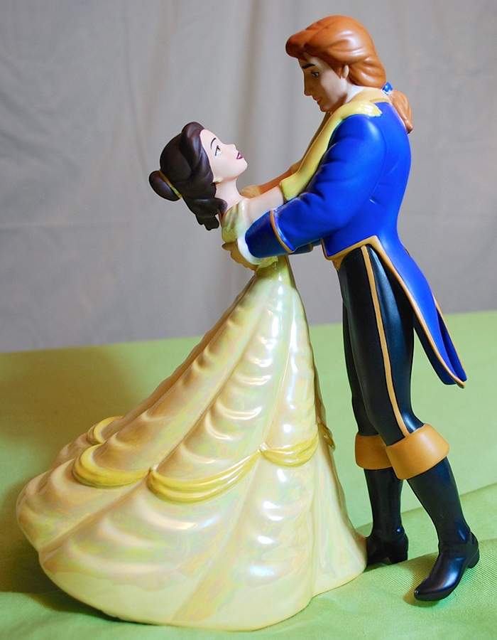 Beauty & the Beast Belle & Prince-The Spell Is Lifted - No Box by Walt Disney Classics-1