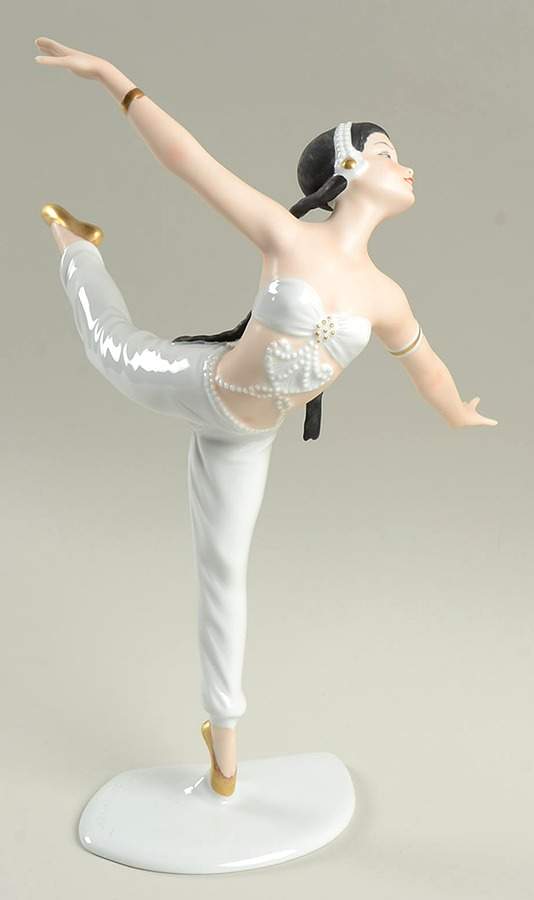 Wallendorf Figurines Dancer-Nutcracker-Arabian Dance - No Box by Wallendorf Porcelain-1