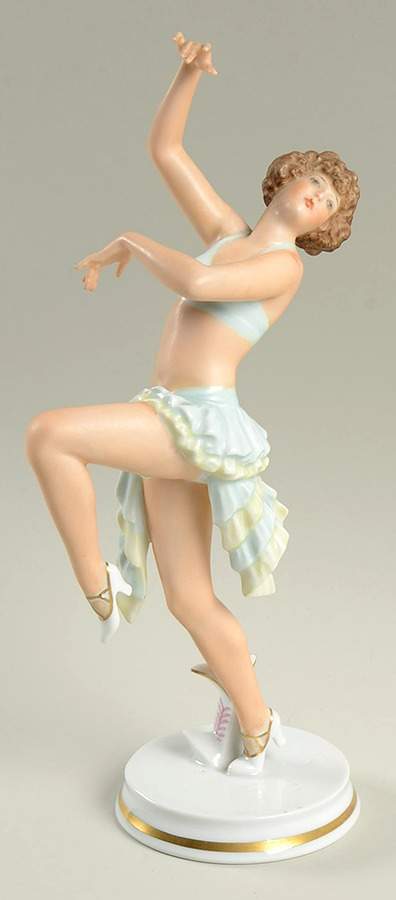 Wallendorf Figurines Dancer-Salsa - No Box by Wallendorf Porcelain-1
