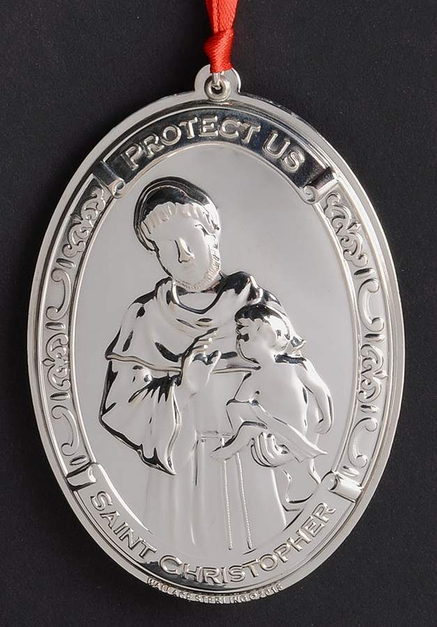 Saint Series St. Christopher - 3 7/8 Ht - Boxed by Wallace Silver-1