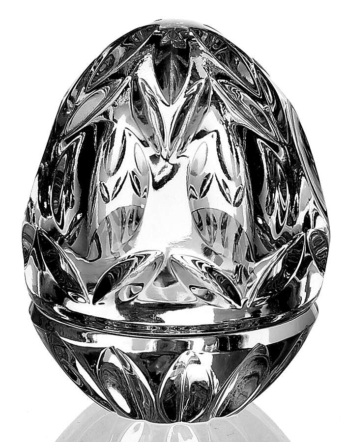 World Within Egg Box-No Rabbit - No Box by Waterford Crystal-1