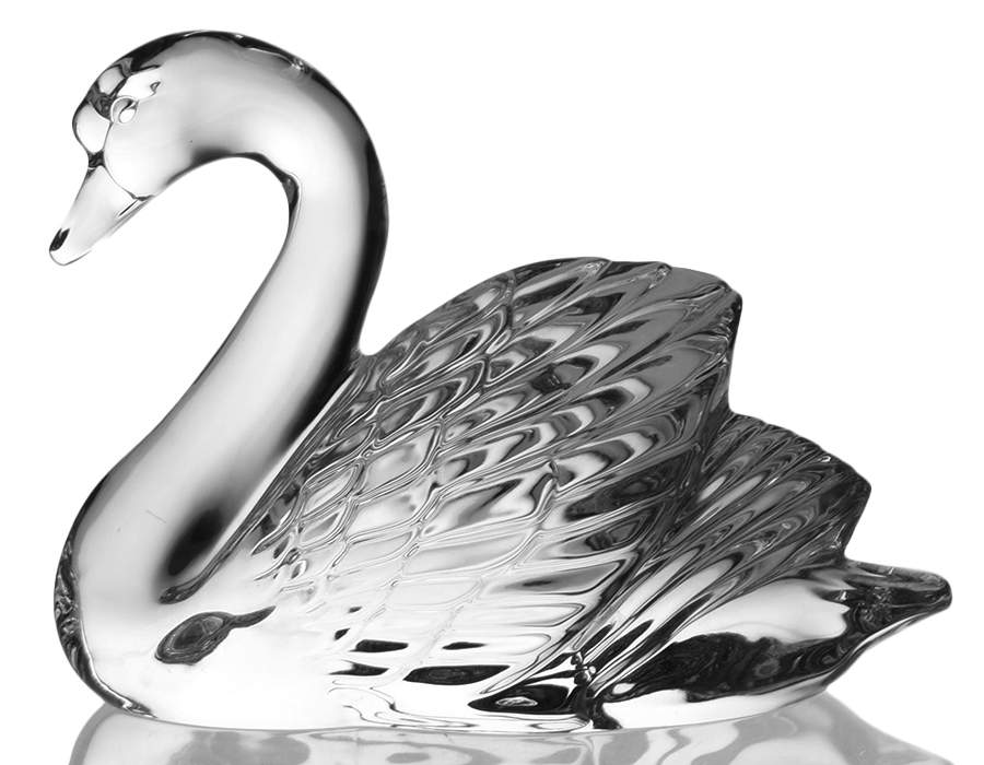 Legends and Lore-Waterford Collector's Society Swan - No Box by Waterford Crystal-1