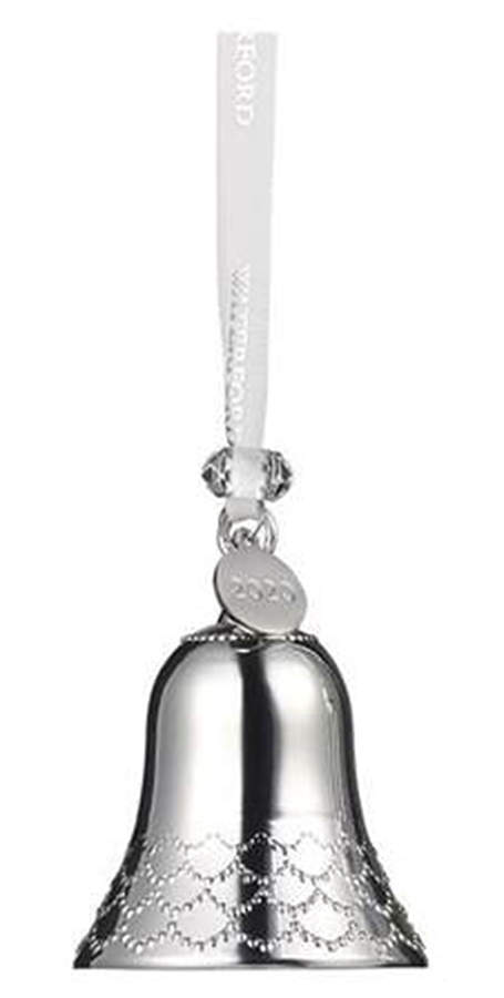 Silver Christmas Ornaments Bell - Boxed by Waterford-1