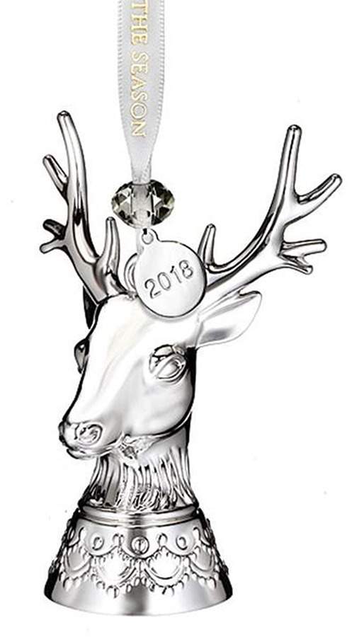 Silver Christmas Ornaments Stag - No Box by Waterford-1