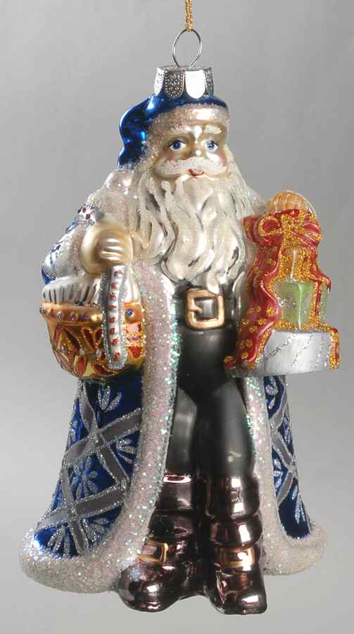 Marquis Blown Glass Ornaments Santa With Gifts - No Box by Waterford Crystal-1