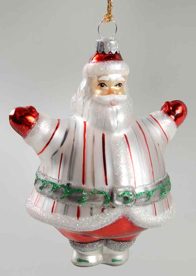 Marquis Blown Glass Ornaments Mr. Claus - No Box by Waterford Crystal-1
