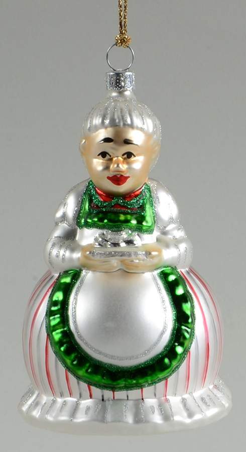 Marquis Blown Glass Ornaments Mrs. Claus - No Box by Waterford Crystal-1