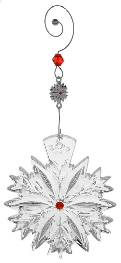 Snowflake Wishes Love-Cranberry - Boxed by Waterford Crystal-1