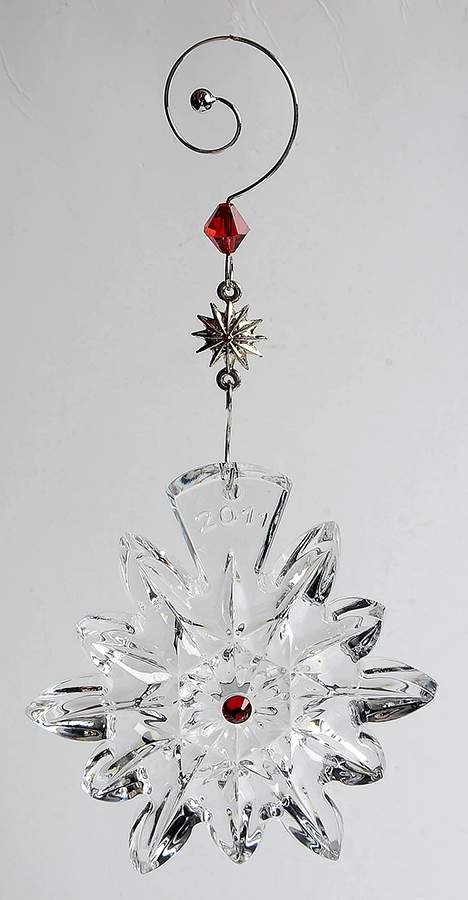 Snowflake Wishes Joy-Ruby - With Box by Waterford Crystal-1