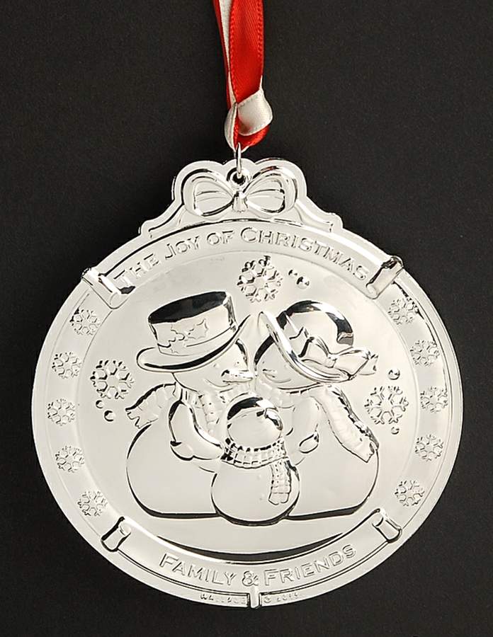 Snowman-Ornaments Family And Friends - Boxed by Wallace Silver-1