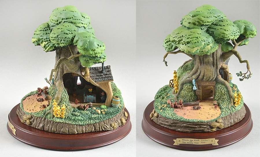 Enchanted Places-Winnie the Pooh Pooh Bear's House - Boxed by Walt Disney Classics-1