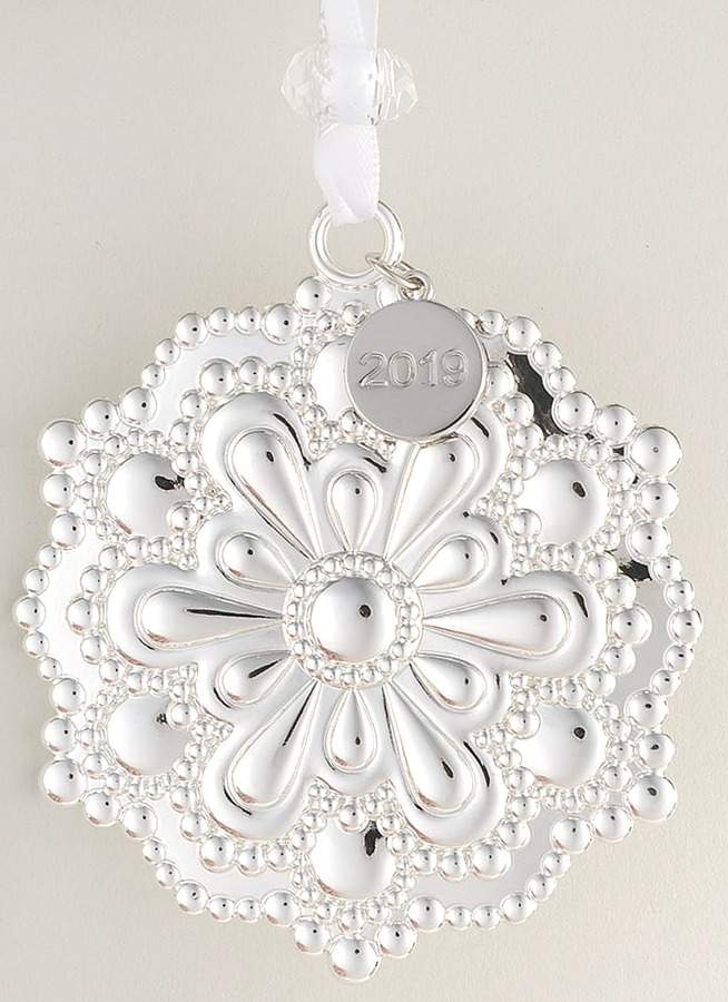 Silver Snowflake Ornaments 2019 Snowflake - No Box by Waterford-1