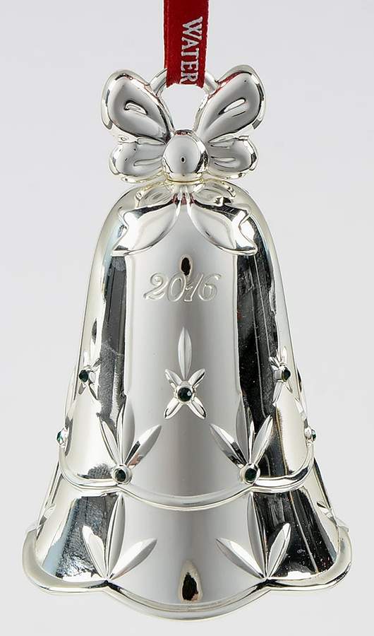 Lismore Ornaments (Silverplate) 2016 Lismore Bell - No Box by Waterford-1