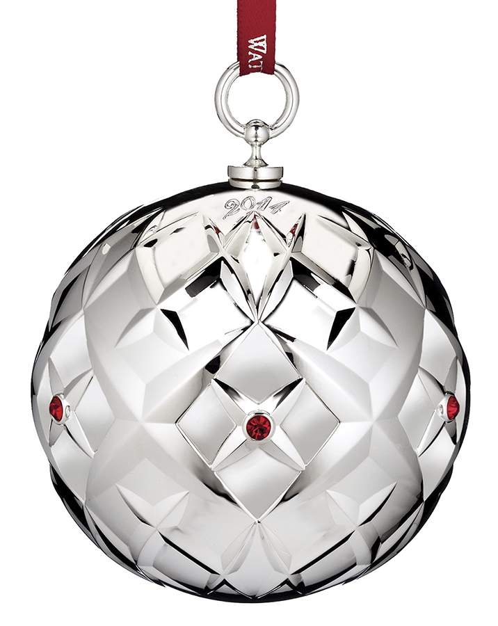 Lismore Ornaments (Silverplate) 2014 Lismore Ball - No Box by Waterford-1