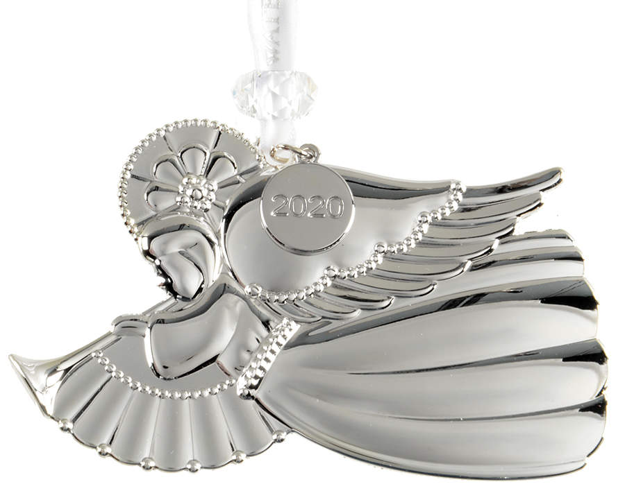 Angel Ornaments (Silverplate) Angel - Boxed by Waterford-1