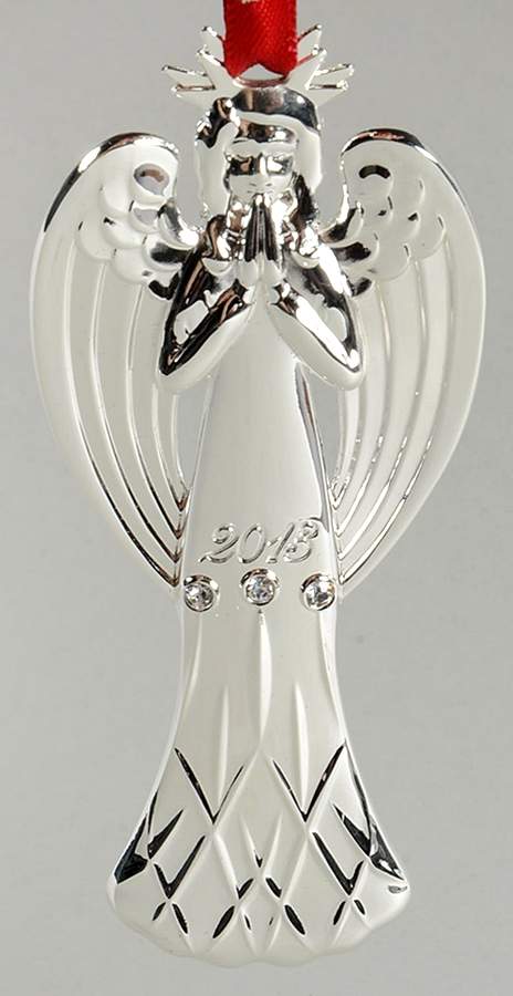 Angel Ornaments (Silverplate) Angel - No Box by Waterford-1