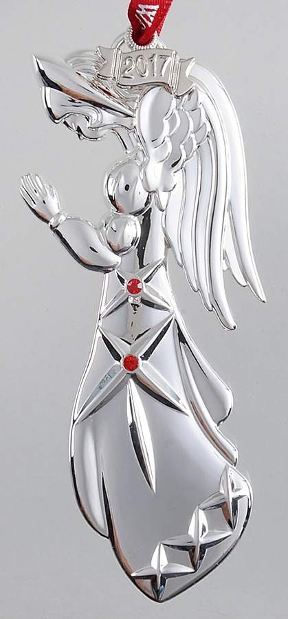 Angel Ornaments (Silverplate) Angel  - Boxed by Waterford-1