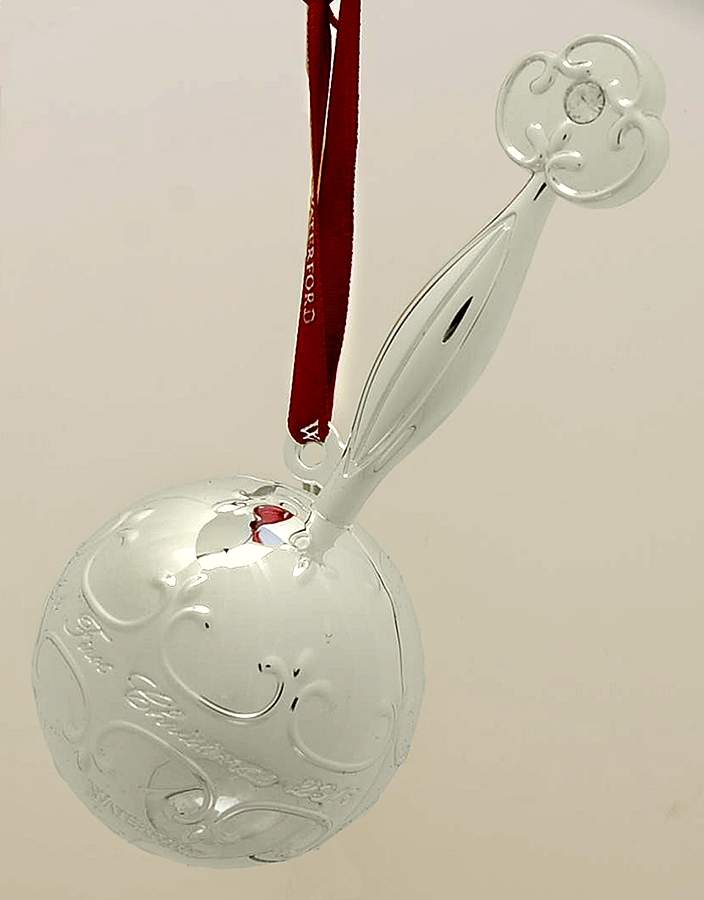 Baby's First Christmas Ornaments 2016  Baby's First Christmas - No Box by Waterford-1