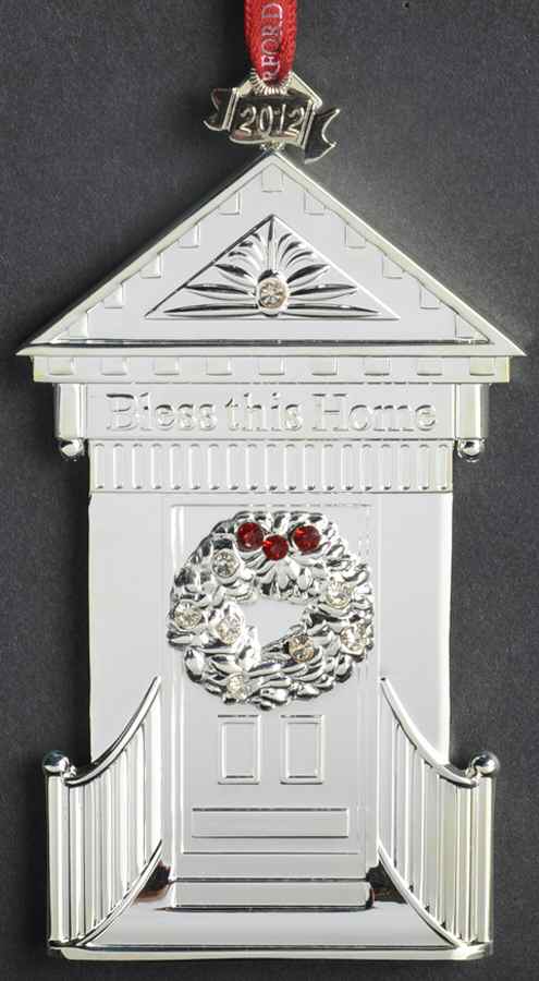 Bless This Home Ornaments 2012 Bless This Home - No Box by Waterford-1
