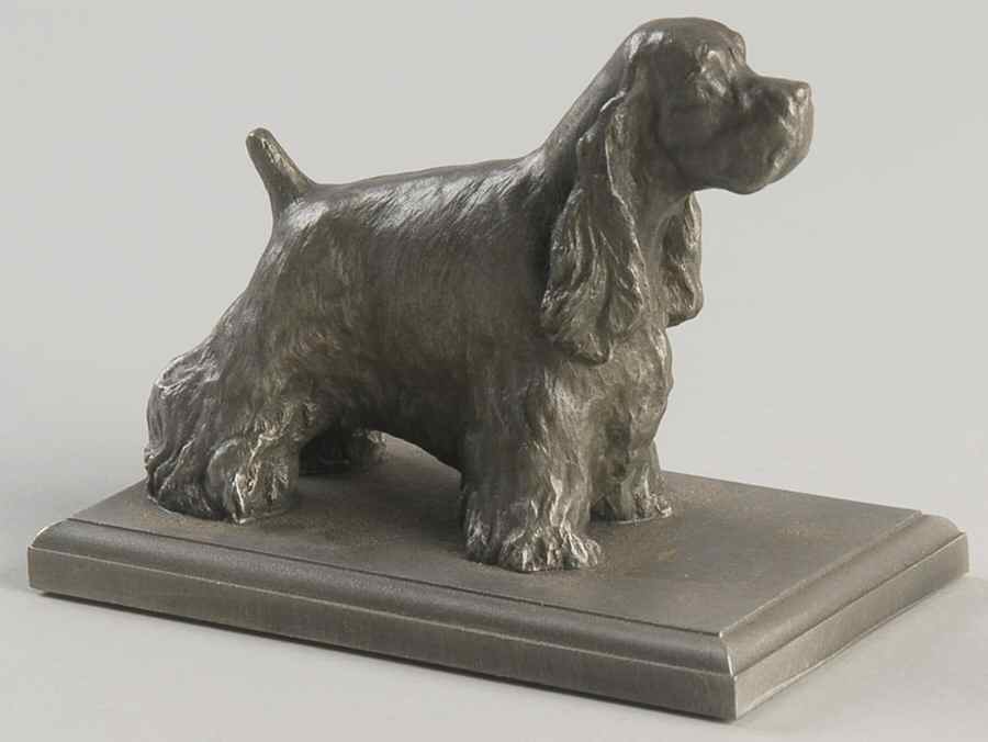 Worcester Pewter Figurines Cocker Spaniel - No Box by Worcester-1