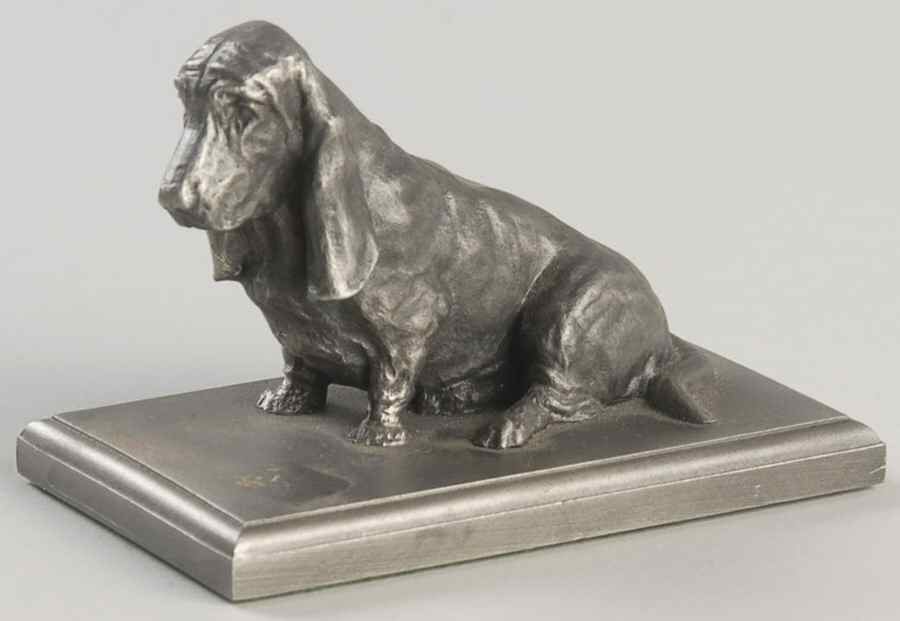 Worcester Pewter Figurines Basset Hound - No Box by Worcester-1