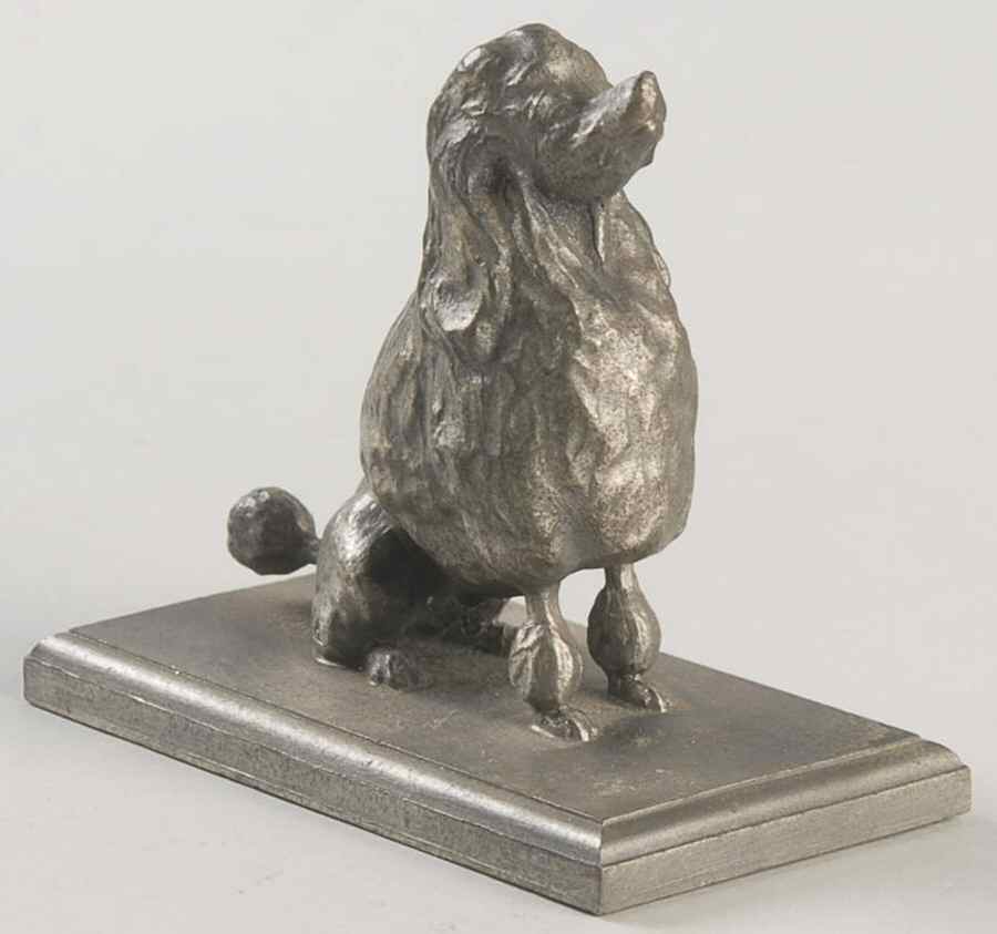 Worcester Pewter Figurines Poodle - No Box by Worcester-1