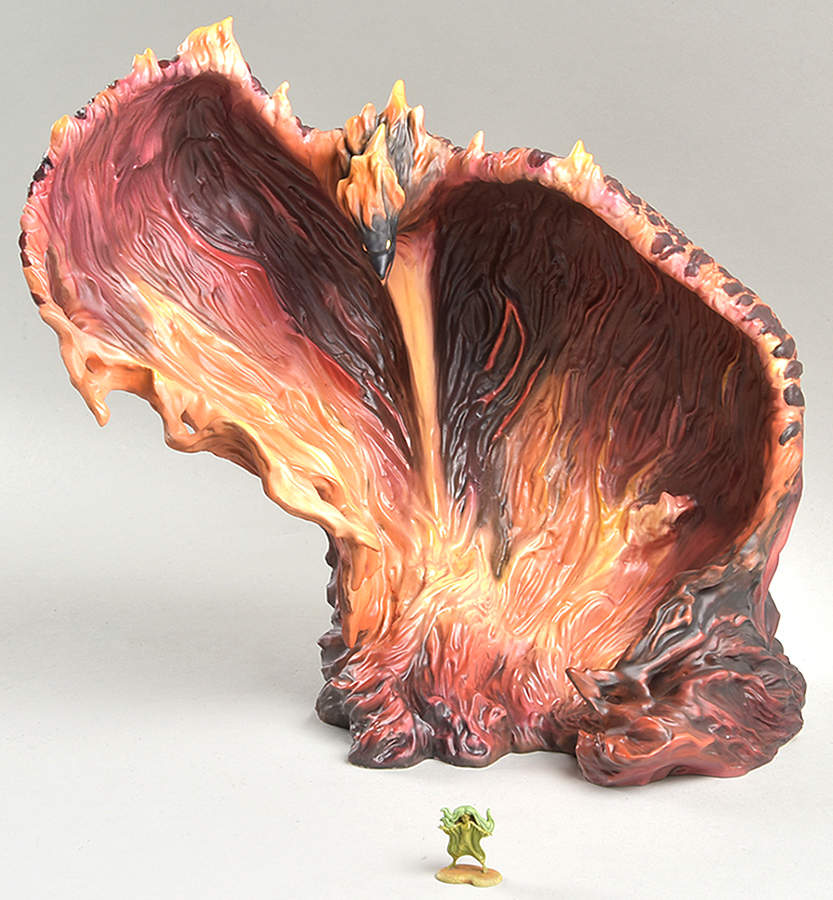 Fantasia 2000 Volcanic Fury Firebird With Sprite - No Box by Walt Disney Classics-1