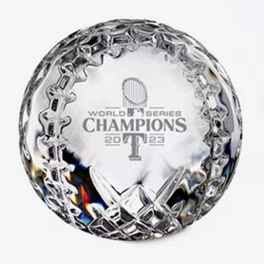 World Series Baseball 2023 Texas Rangers - No Box Nb2023 by Waterford Crystal-1