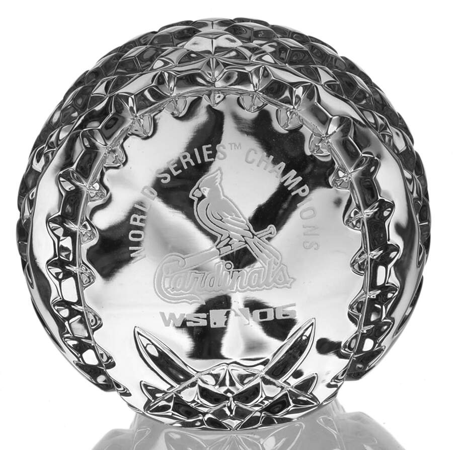 World Series Baseball 2006 St Louis Cardinals - No Box Nb2006 by Waterford Crystal-1