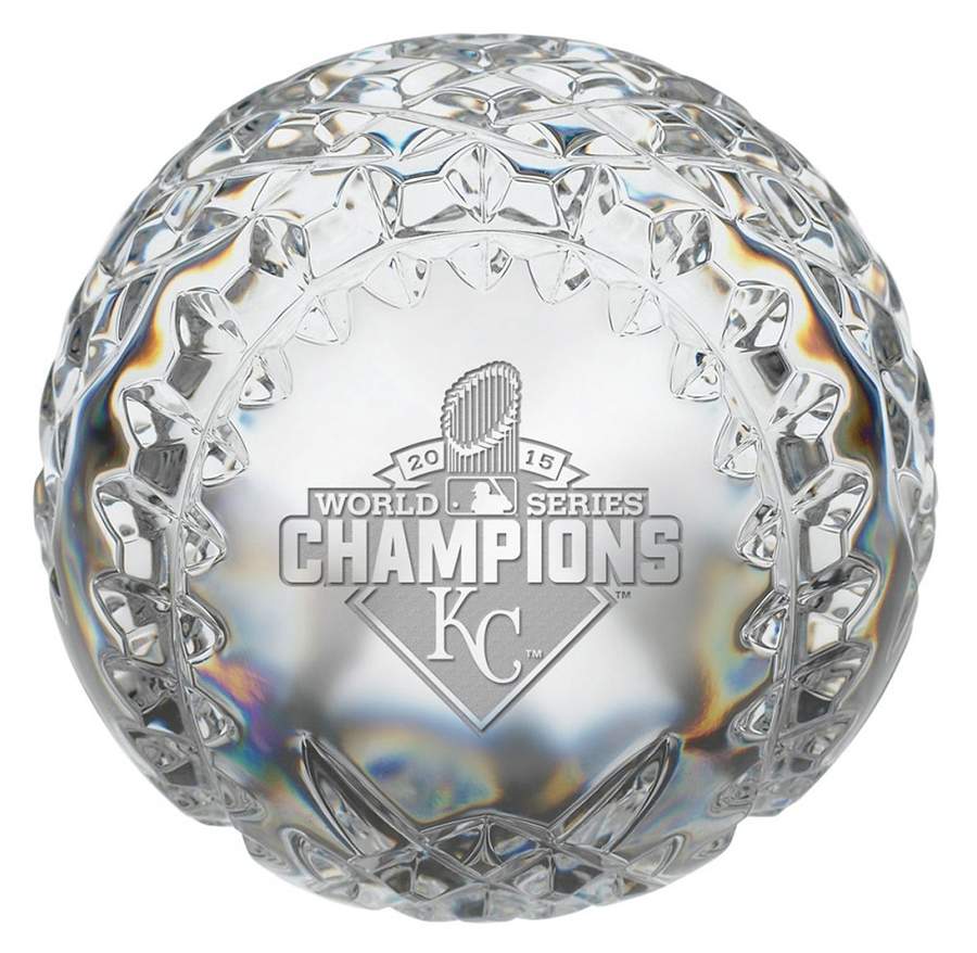 World Series Baseball 2015 Kansas City Royals - With Box Bx2015 by Waterford Crystal-1