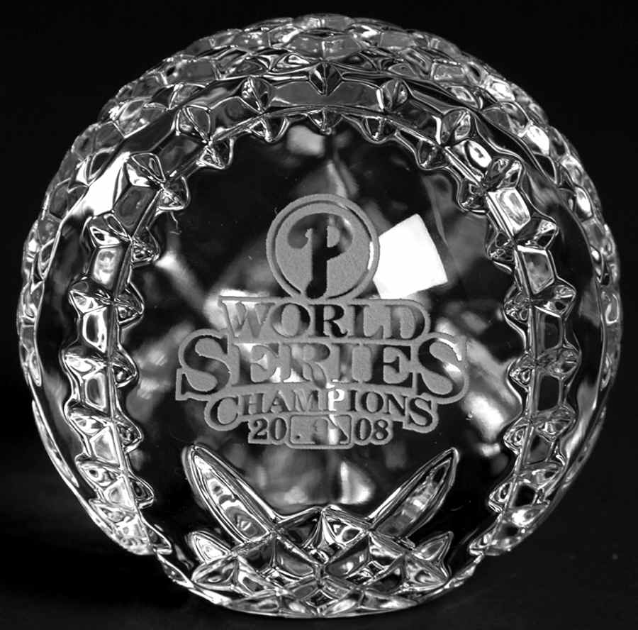 World Series Baseball 2008 Philadelphia Phillies - No Box Nb2008 by Waterford Crystal-1