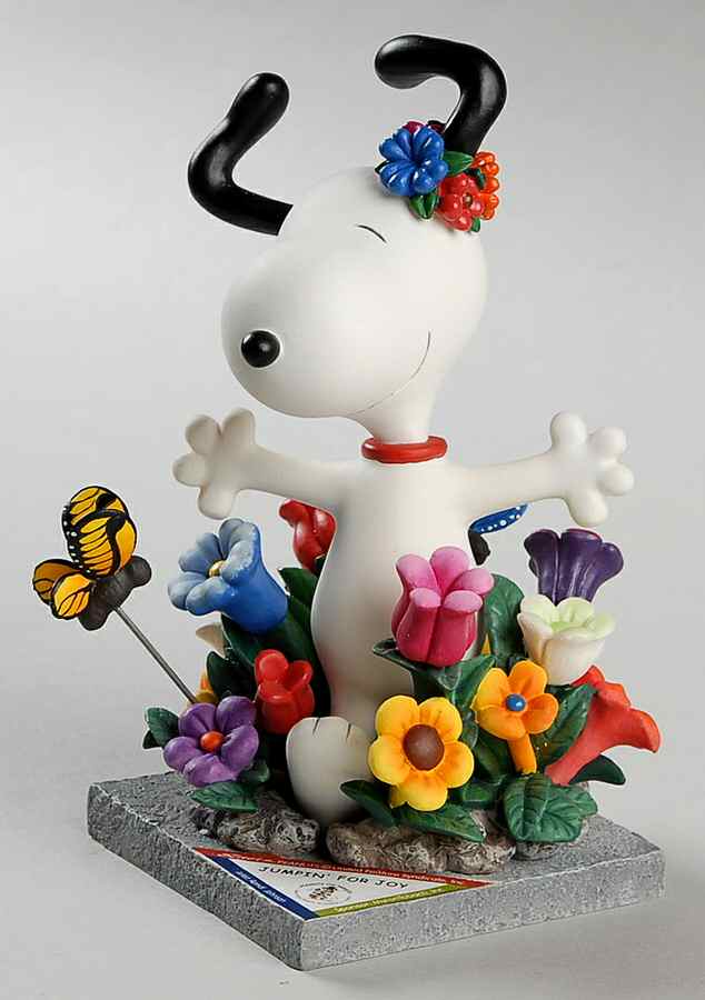 Peanuts Collection Jumpin' For Joy - With Box by Westland Giftware-1