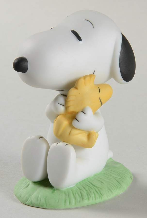 Peanuts Collection Snoopy Hugging Woodstock - Boxed by Westland Giftware-1