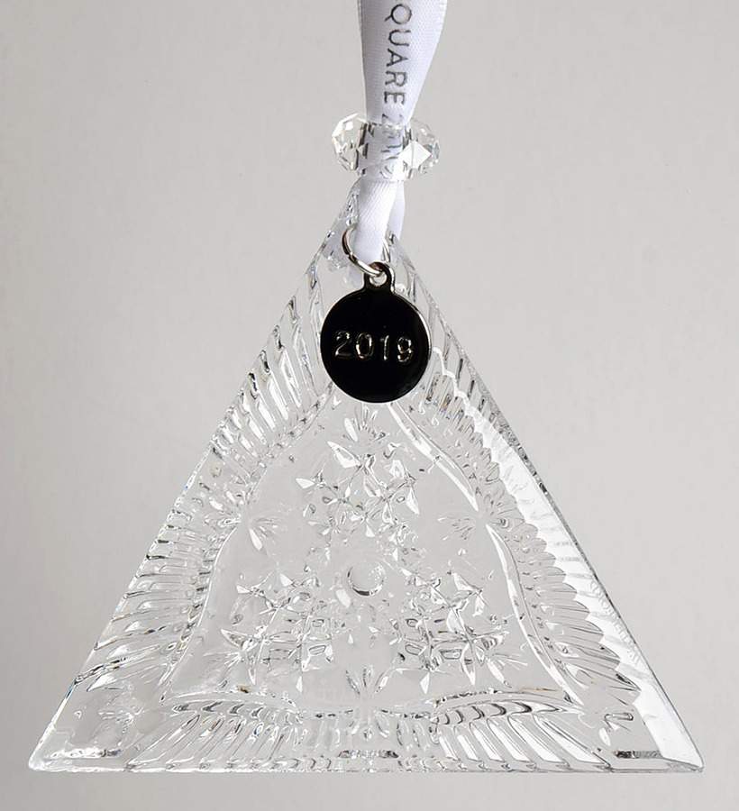 Times Square Greatest Gifts Collection Triangle- Gift Of Harmony - Boxed by Waterford Crystal-1