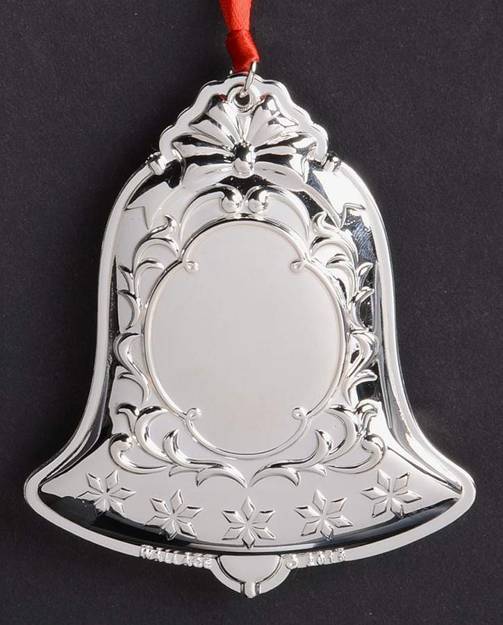 Annual Engravable Ornament 2015 Bell - Boxed by Wallace Silver-1