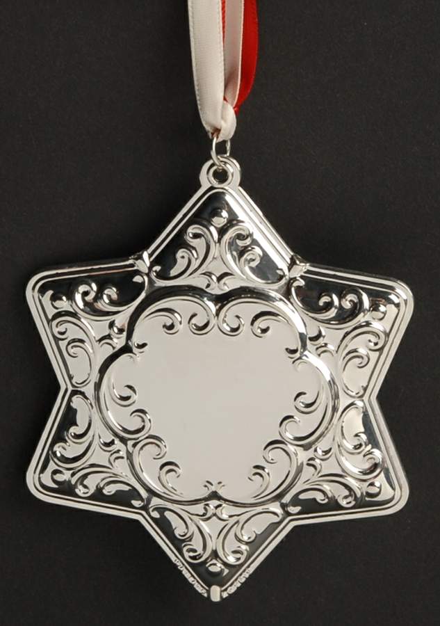 Annual Engravable Ornament 2013 Star - No Box by Wallace Silver-1