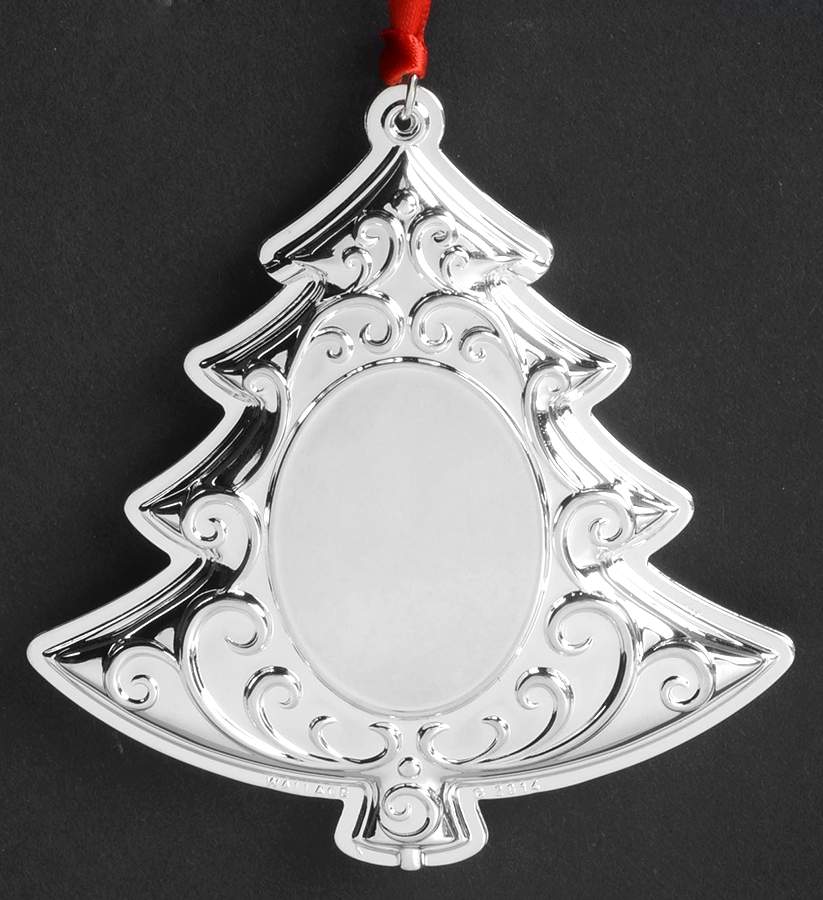 Annual Engravable Ornament 2014 Christmas Tree - Boxed by Wallace Silver-1