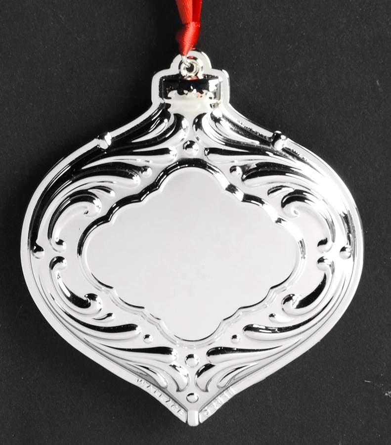 Annual Engravable Ornament 2016 Bauble - Boxed by Wallace Silver-1