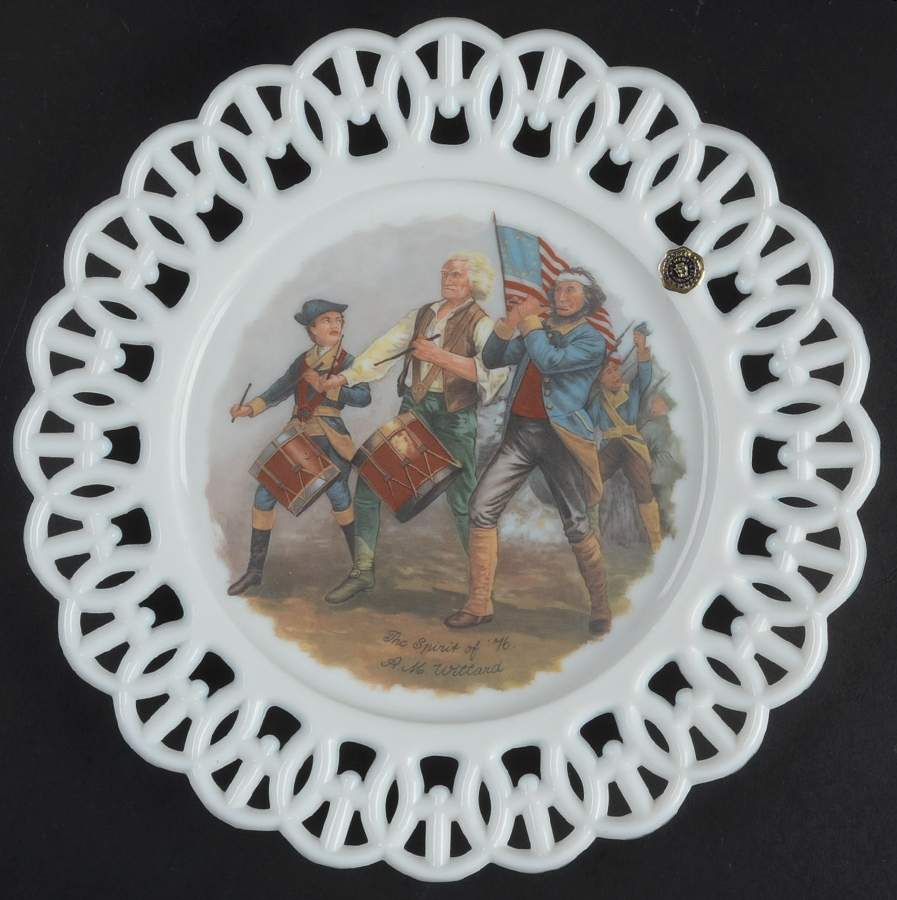 Bicentennial Plates Spirit Of 76 (No Stars) - No Box by Westmoreland-1