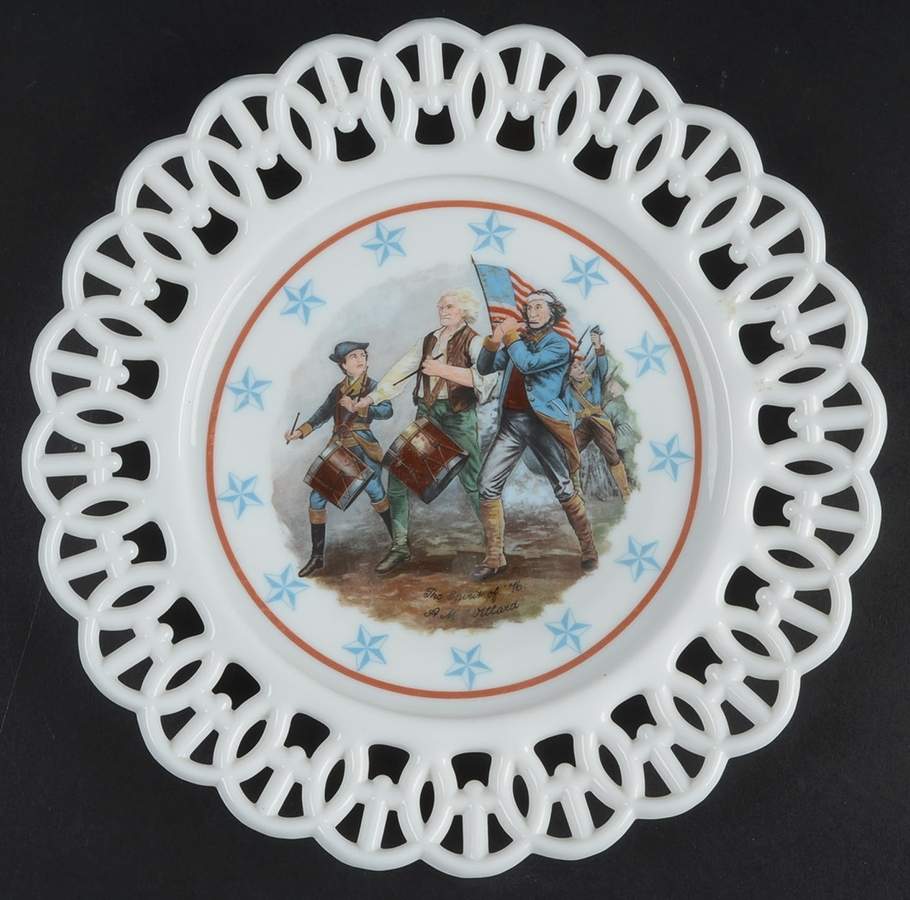 Bicentennial Plates The Spirit Of 76 (Star Border) - No Box by Westmoreland-1