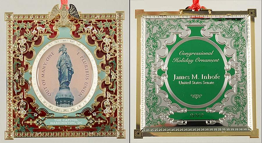 Congressional Holiday Ornaments Out Of Many One - No Box by White House Historical Association-1