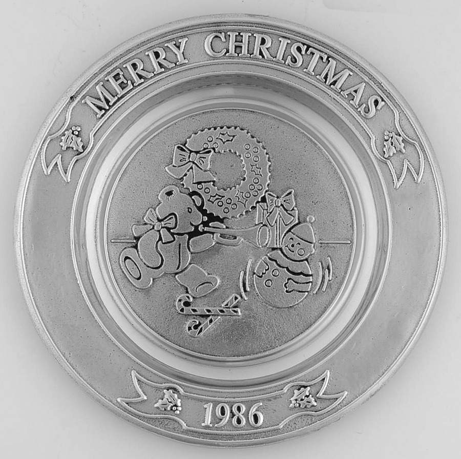 Merry Christmas 1986 Merry Christmas - No Box Nb1986 by Wilton Armetale-1