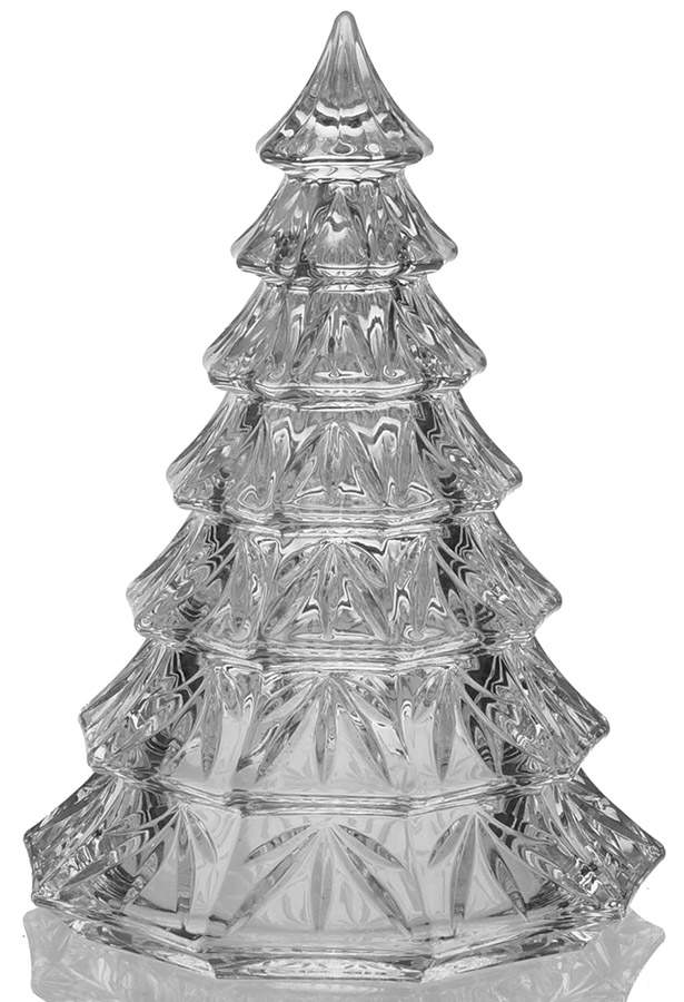 Marquis Christmas Figurines Christmas Tree - Clear Large - No Box by Waterford Crystal-1