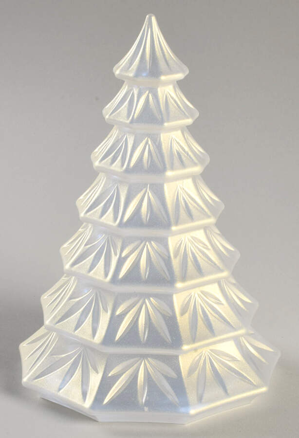 Marquis Christmas Figurines Christmas Tree Opalescent-Large - No Box by Waterford Crystal-1