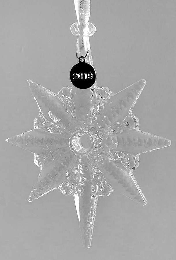 Annual Mini Ornament Snowflake - No Box by Waterford Crystal-1