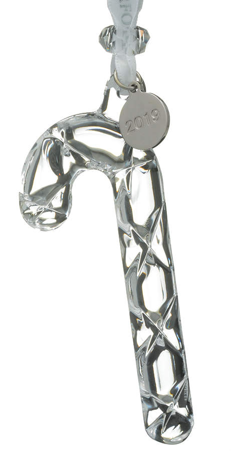 Annual Mini Ornament Candy Cane - Boxed by Waterford Crystal-1