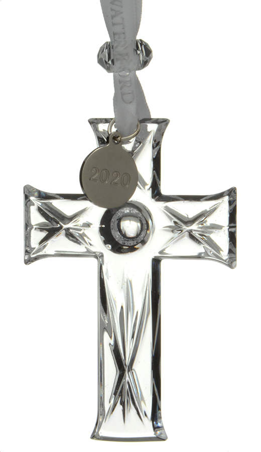 Annual Mini Ornament Cross - Boxed by Waterford Crystal-1